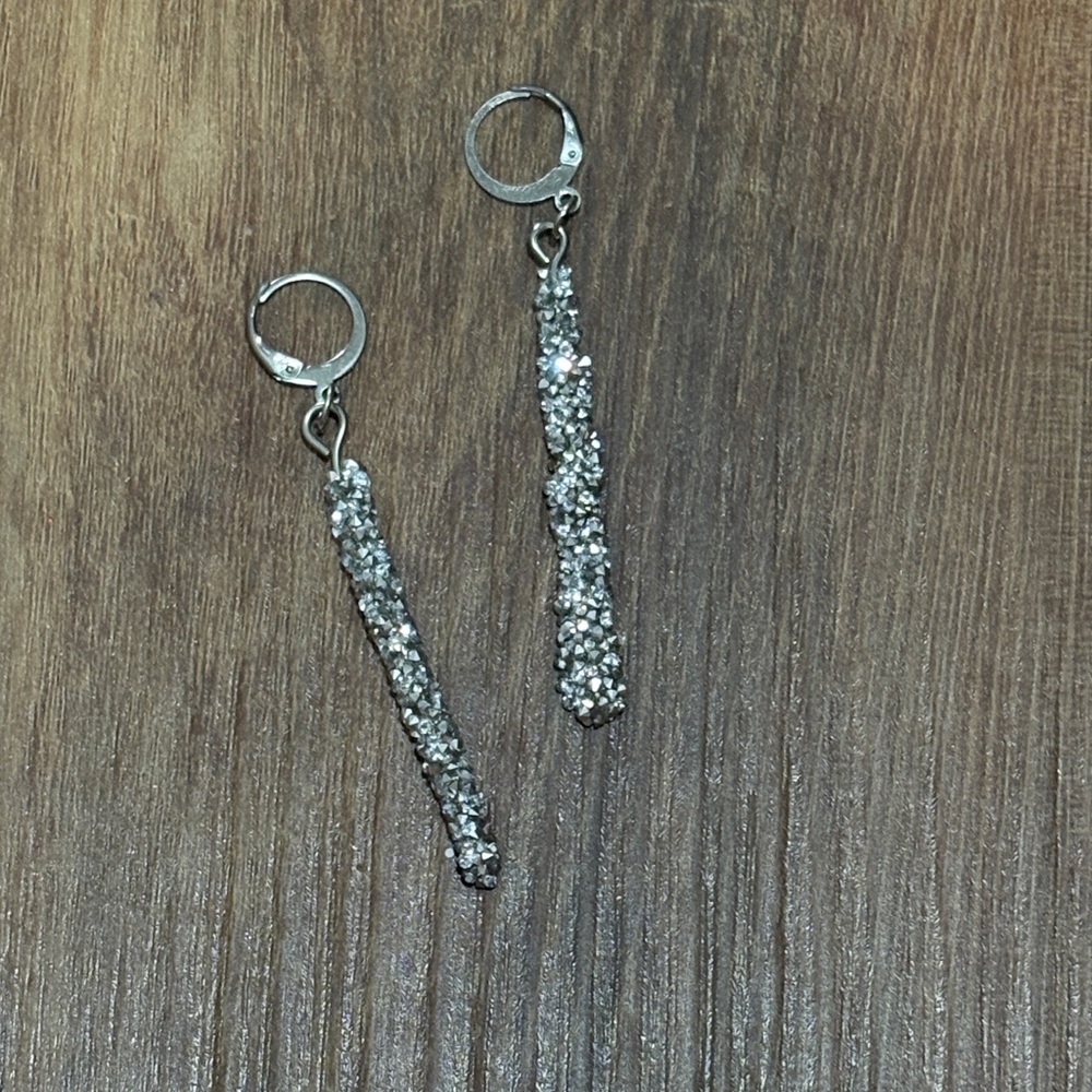 Elegant Silver Dangle Earrings